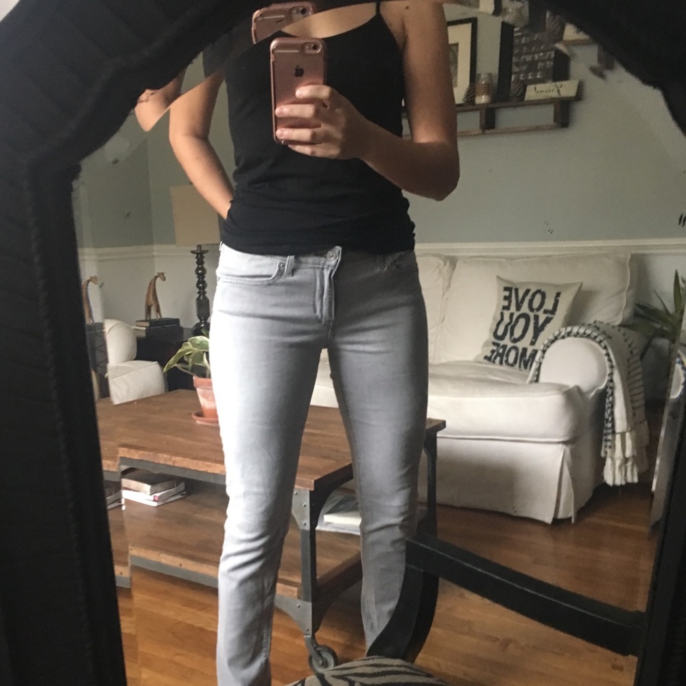 Levi’s 711 Skinny Gray Jeans